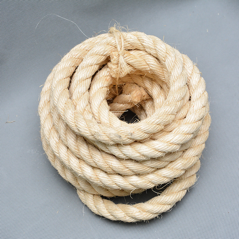 捷成行天然剑麻绳剑麻白棕绳剑麻纤维大量厂家直销批发